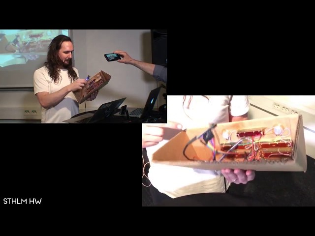 "Arduino loves your phone: how to make baby instruments" by Kristofer Hagbard, Ideofon (STHLMHW #6)