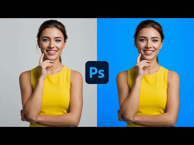Change Background Color in Photoshop Without Messy Edges