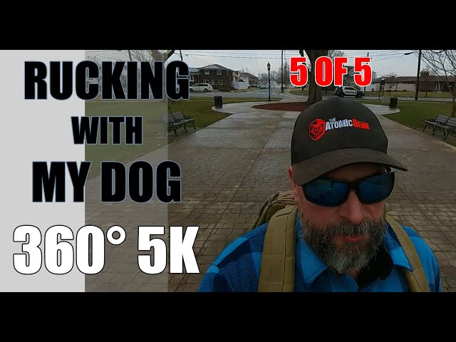 360° Rucking With My Dog In  Carteret Park, NJ | 5 of 5