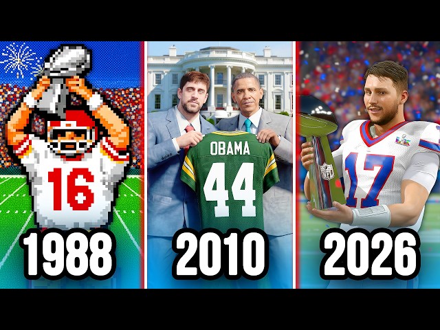 Winning The Super Bowl in EVERY Madden! (1988-2026)