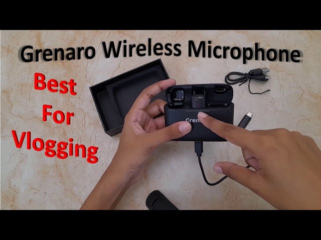 #Grenaro, Grenaro Wireless Mic for Youtuber, Wireless Microphone for Vlogging, Grenaro wireless mic,