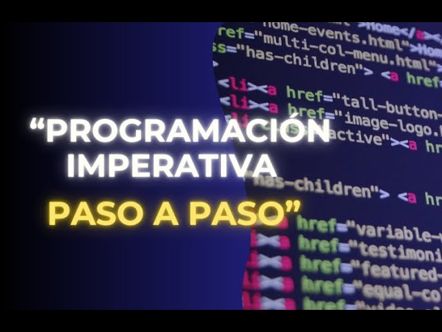 👉 Programación Imperativa: La base de todo lenguaje de programación