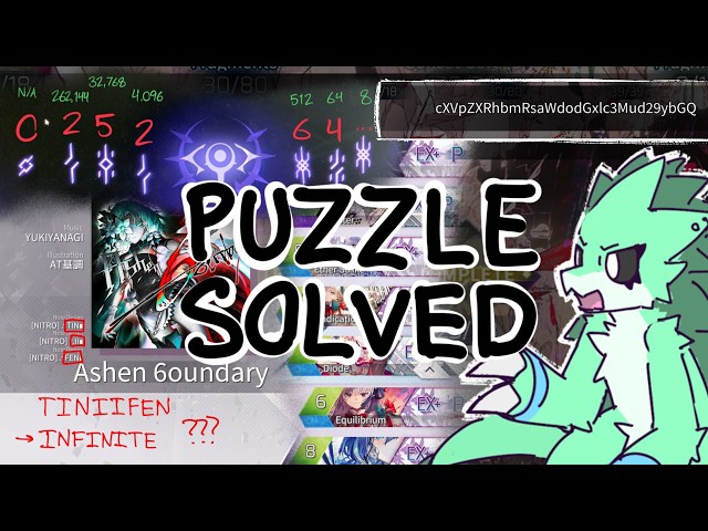 How to solve the new Arcaea ARG puzzle