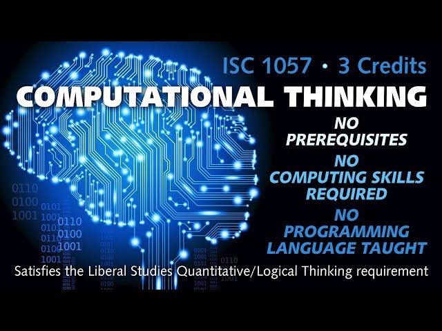 Enroll in Computational Thinking Online!