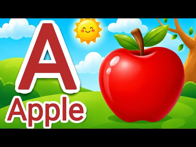 A से Z तक Alphabet सीखें। A for Apple B for Ball | A to Z English Alphabet Song I Nursary Kids