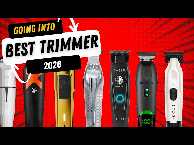 Top 5 Barber Trimmers You Need in 2026 🔥 Tested in the Shop
