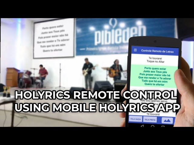 (Tagalog) How to Use Holyrics App as a Remote Control 📱🎶 | JMusic Coverage