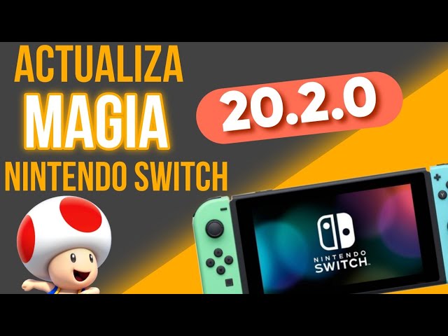 ACTUALIZA MAGIA A 20.2.0 NINTENDO SWITCH ATMOSPHERE PACK CFW actualización