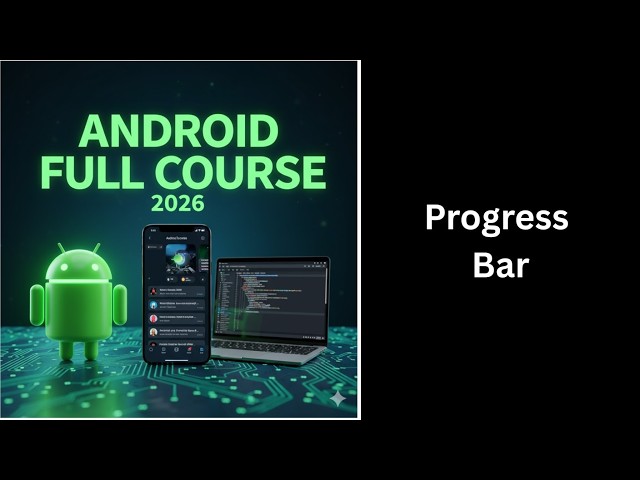 (449) Android Progress Bar Tutorial | ProgressBar in Android Studio with Kotlin