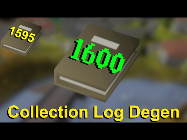 I Have 1600 Collection Log on My Ironman - Episode 213