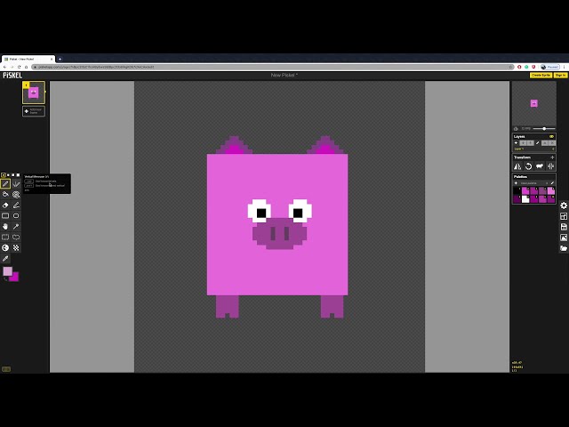 IGD - Pixel art tutorial - Piskel