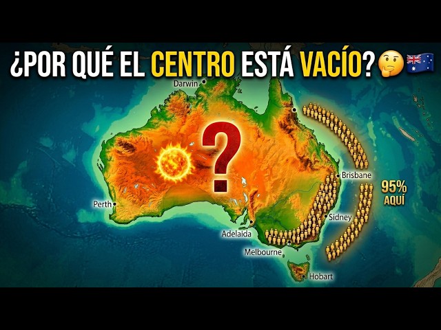 ¿Por qué el 90% de Australia está VACÍO? 🦘🏜️