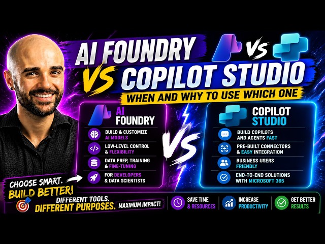 Azure AI Foundry vs Copilot Studio: What Is the Real Difference?