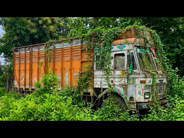 I Found Tata old Truck Abandoned in the Forest For 10 Years | Will it Start | Abandoned Truck