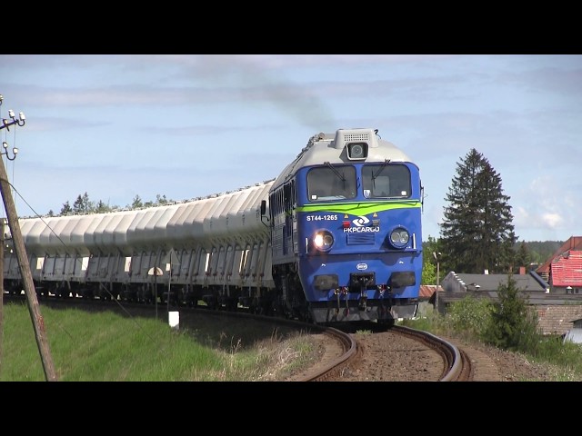 Wskrzeszenie. Pierwszy dzień służby i pierwszy kurs lokomotywy ST44-1265 (dawny ST44-1083) !RARYTAS!