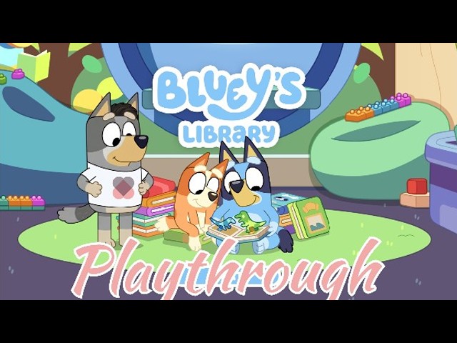 "Bluey's Library" with The Digital Education & Safety Foundation!