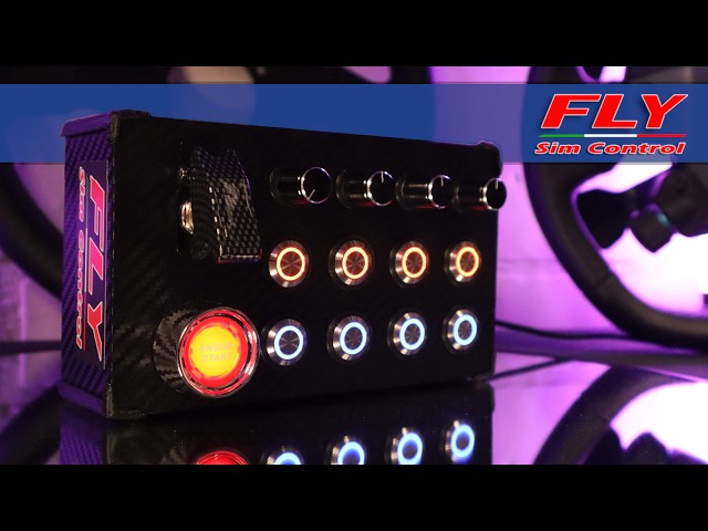 Fly Sim Control Button Box Review | Premium Sim Racing Button Box Made in Europe