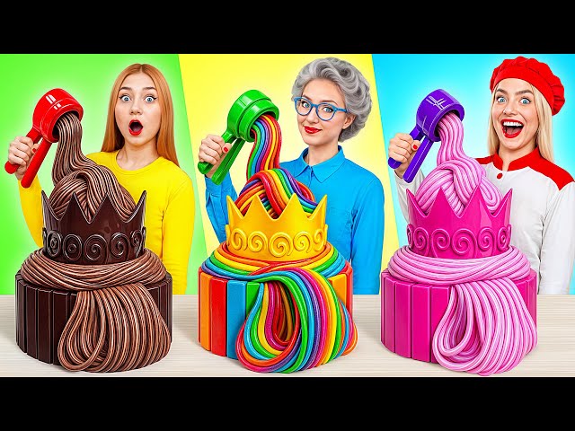 Me vs Grandma Cooking Challenge | Creative Cooking Ideas by Candy DO