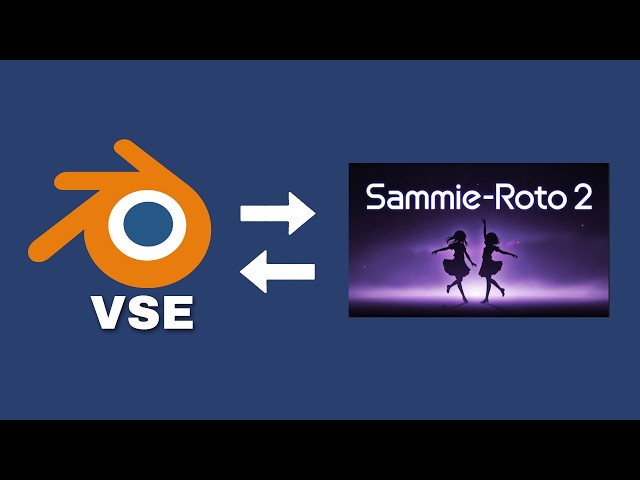 Blender VSE Streamlined Rotoscoping - Free Addon! (Sammie Roto Connect)