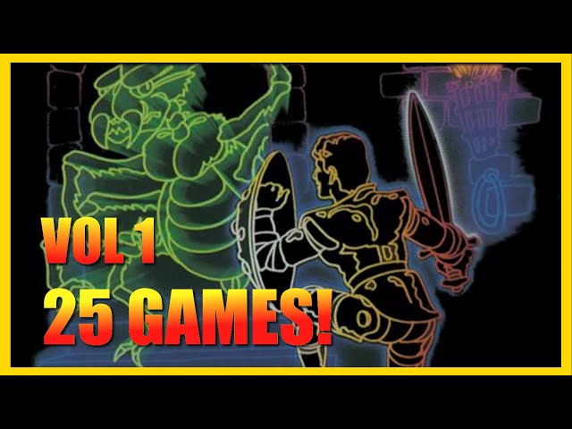 Atari 8bit Gaming Gems Vol 1 #Atari400mini