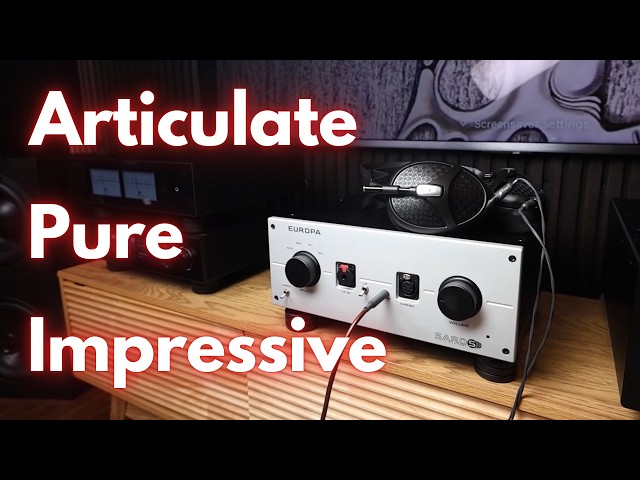 Saros Audio Europa Headphone Amp & Preamp Review