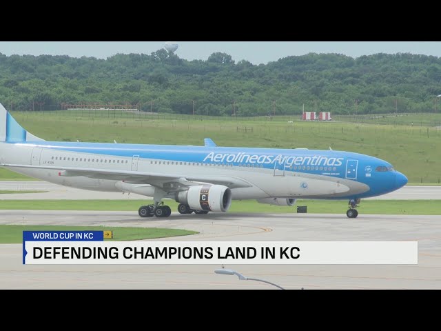 Argentina arrives in Kansas City for 2026 FIFA World Cup