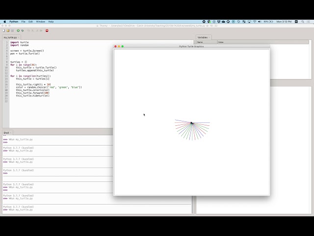 Making our own Turtle class