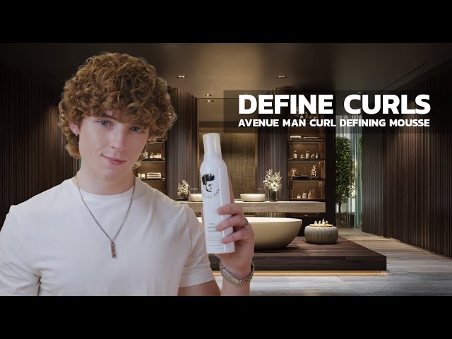 Define Curls - Avenue Man Curl Defining Mousse