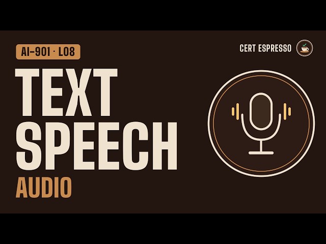 AI-901 Lesson 8: Text and Speech Apps — Azure Language, Audio Models, Azure Speech, Voice Live