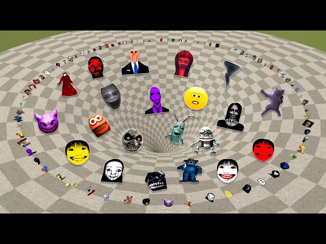 Nico's Nextbots And Too Much Nextbots Family in Funnel! Garry's Mod
