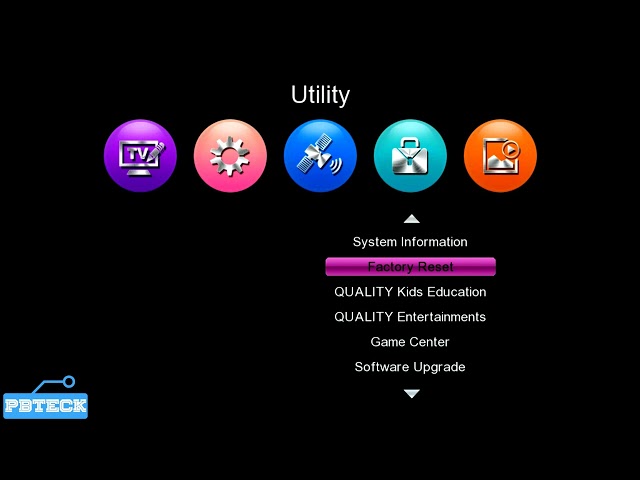 🔵 How To Reset Quality Combo Advanced S2 Decoder To Factory Defaults