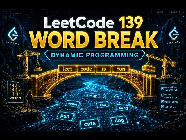 LeetCode 139: Word Break in less than 5 minutes | Dynamic Programming Explained