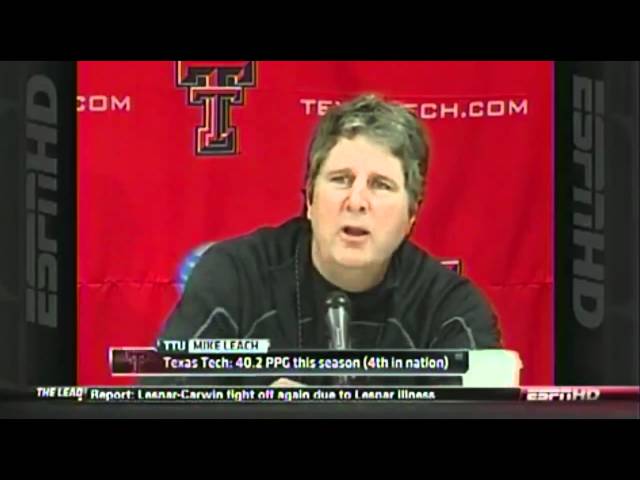 Mike Leach on Fat Little Girlfriends