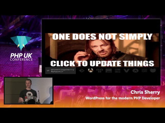 PHP UK Conference 2017 - Chris Sherry - WordPress for the Modern PHP Developer