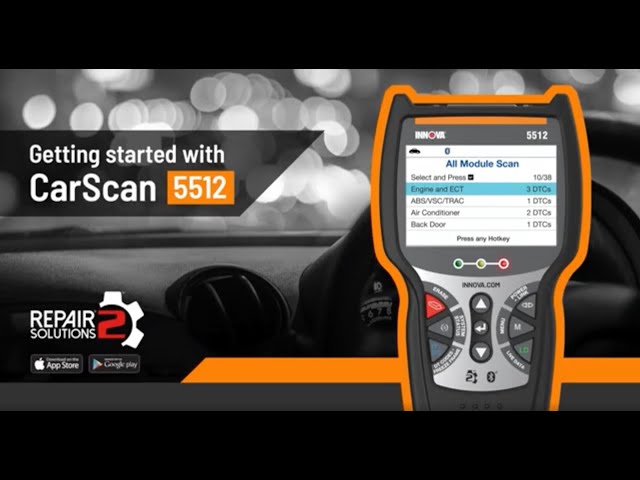 INNOVA® 5512 Scan Tool Quick Start Guide
