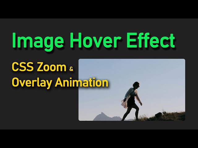 Stylish Image Hover Effect | CSS Zoom & Overlay Animation Tutorial | csPoint