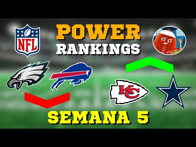 NFL POWER RANKINGS - WEEK 5 | 2026