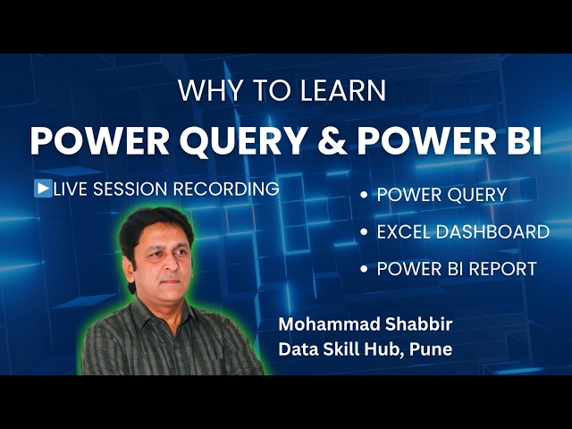 Is Power BI Worth Learning in 2026? | Live Session | Excel Dashboard + Power BI Report | DSH Pune