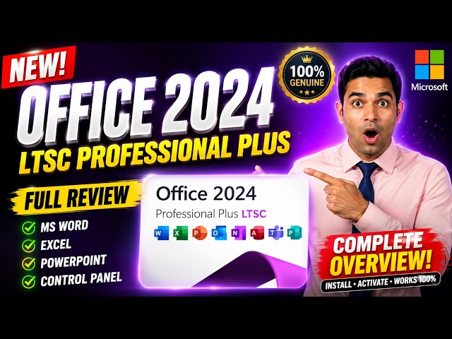 Microsoft Office LTSC 2024 Full Review & Setup Guide | Part 04