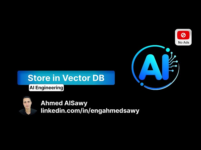 Store in Vector DB | AI RAG Course 2026