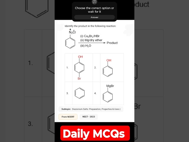 Daily MCQs #ncert #neet #jee #chemistry