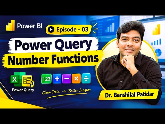 Power Query Number Functions | Episode 03