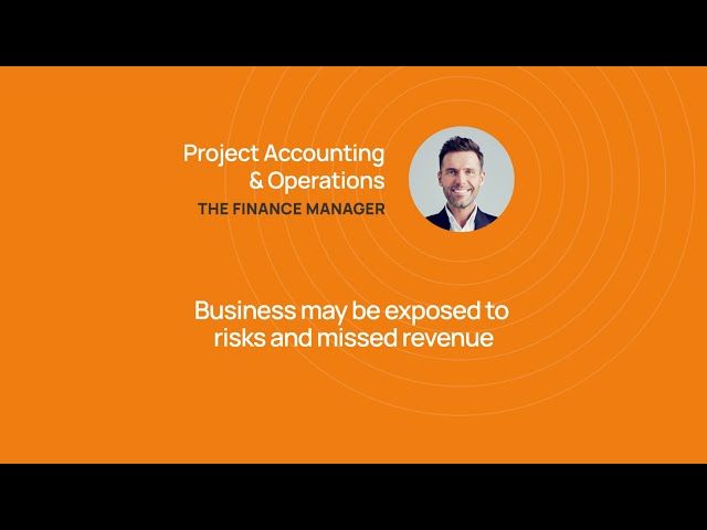 Kantata SX: Project Accounting & Operations – The Finance Manager