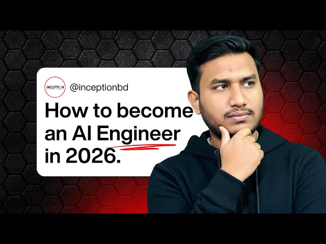 AI Engineer Roadmap 2026: The Complete Guide (Skills, Salary & Jobs) in Bangla