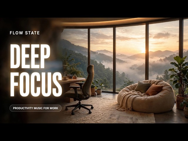 Brain Focus Music – Atmospheric Flow Mix for Analytical Tasks