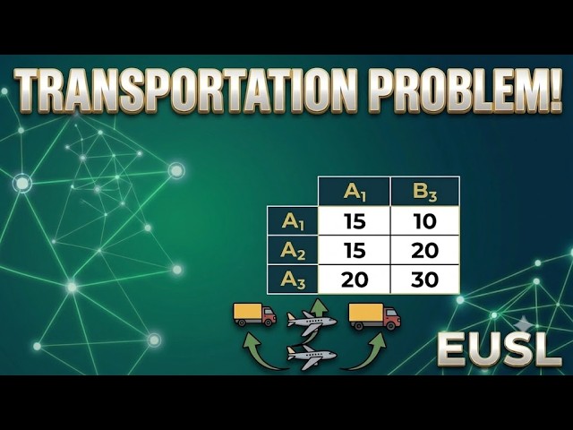 Transportation Problem 01