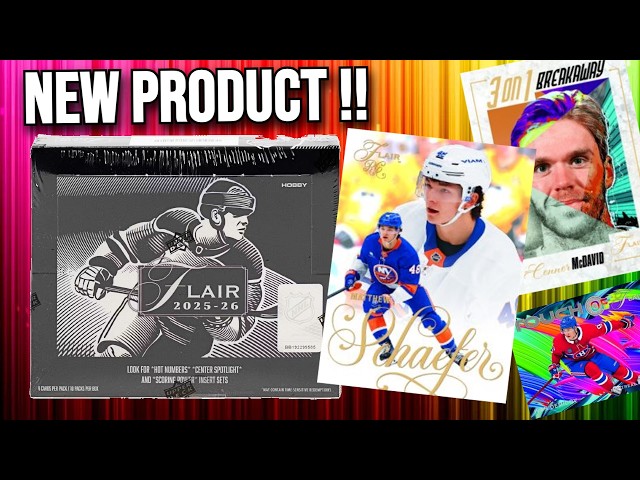 ERROR PACKS?! 2025-26 Upper Deck Flair Hockey Hobby Box Opening !!
