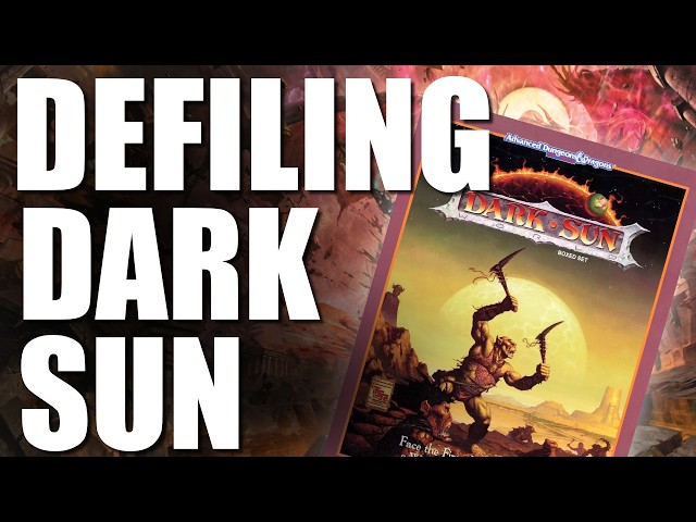 Dark Sun (Kinda) Returns. WotC Defiles Another Iconic Setting! Does it Matter?
