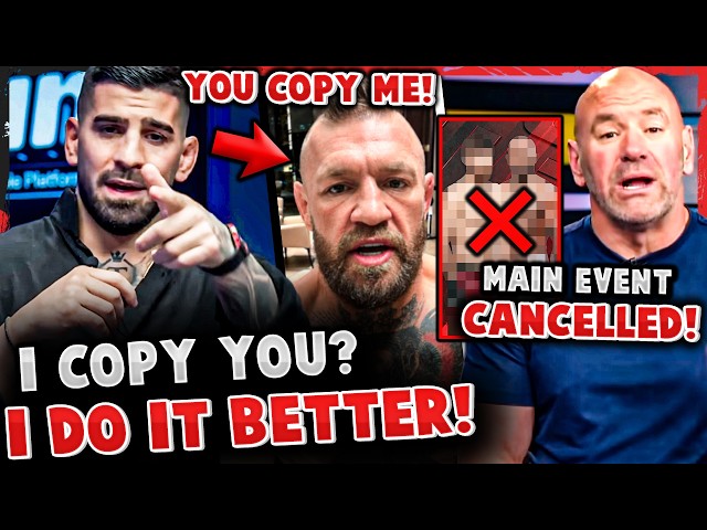 UFC MAIN EVENT CANCELLED! (REPLACEMENT ANNOUNCED) Ilia Topuria RESPONDED to Conor McGregor!