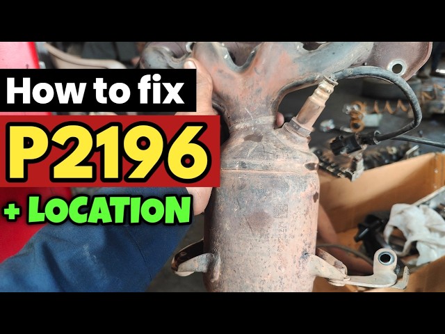P2196 | p2196 O2 Sensor Signal Biased/Stuck Rich – Bank 1 Sensor 1 | code p2196 | p2196 obd2